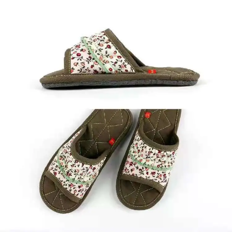 
Domestic Womans Slippers Wholesale High Quality Slippers For Women Breathing Shell Fabric Mute Skin-Friendly Slippers 
