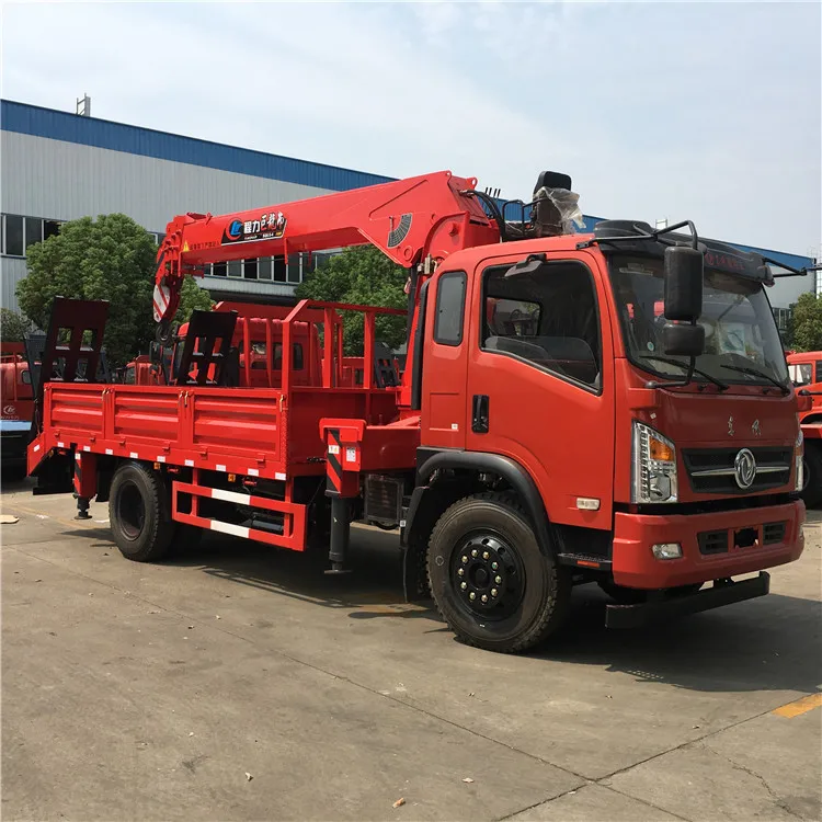 
4-8Tons crane manipulator telescopic boom truck 