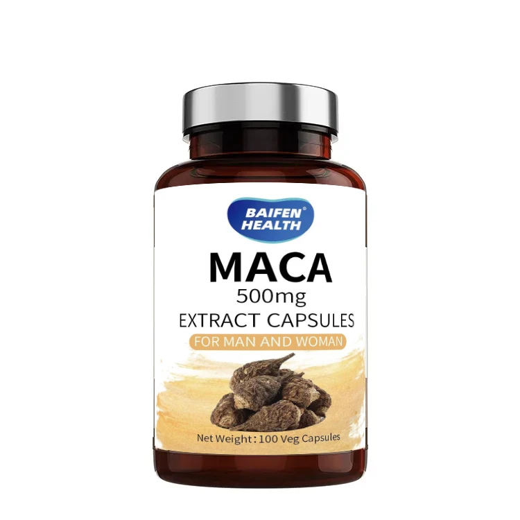 Immunity booster traditional chinese medicine Herbal supplement Maca extract Capsule for men