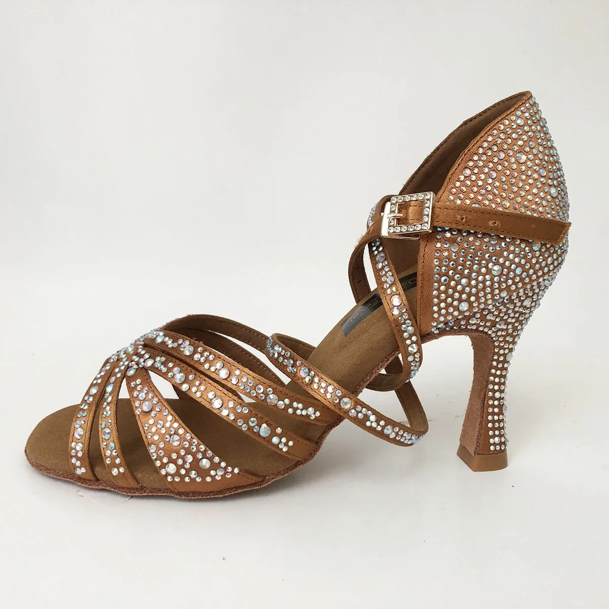 Diamond Lady Latin Dance Shoes New Salsa Dance Shoes High Heel America Dance Shoes