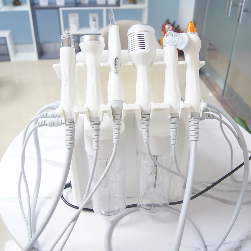 Best-Selling Custom Multifunctional 7 In 1 Oxygen Bubble Clean Pores Blackhead Removal Equip Facial Machine For SPA