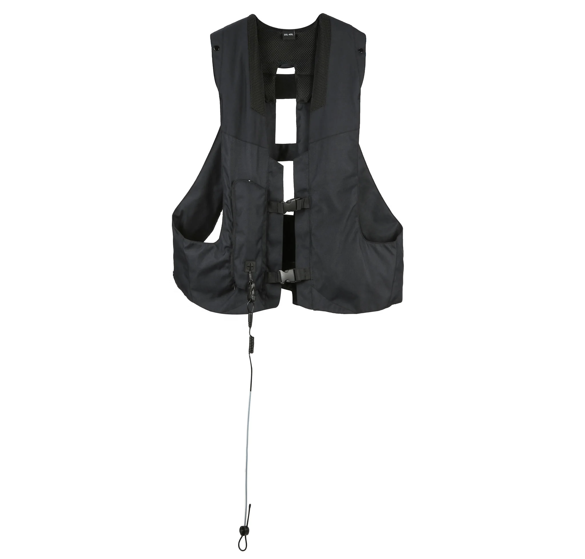 Air bag vest for equestrian