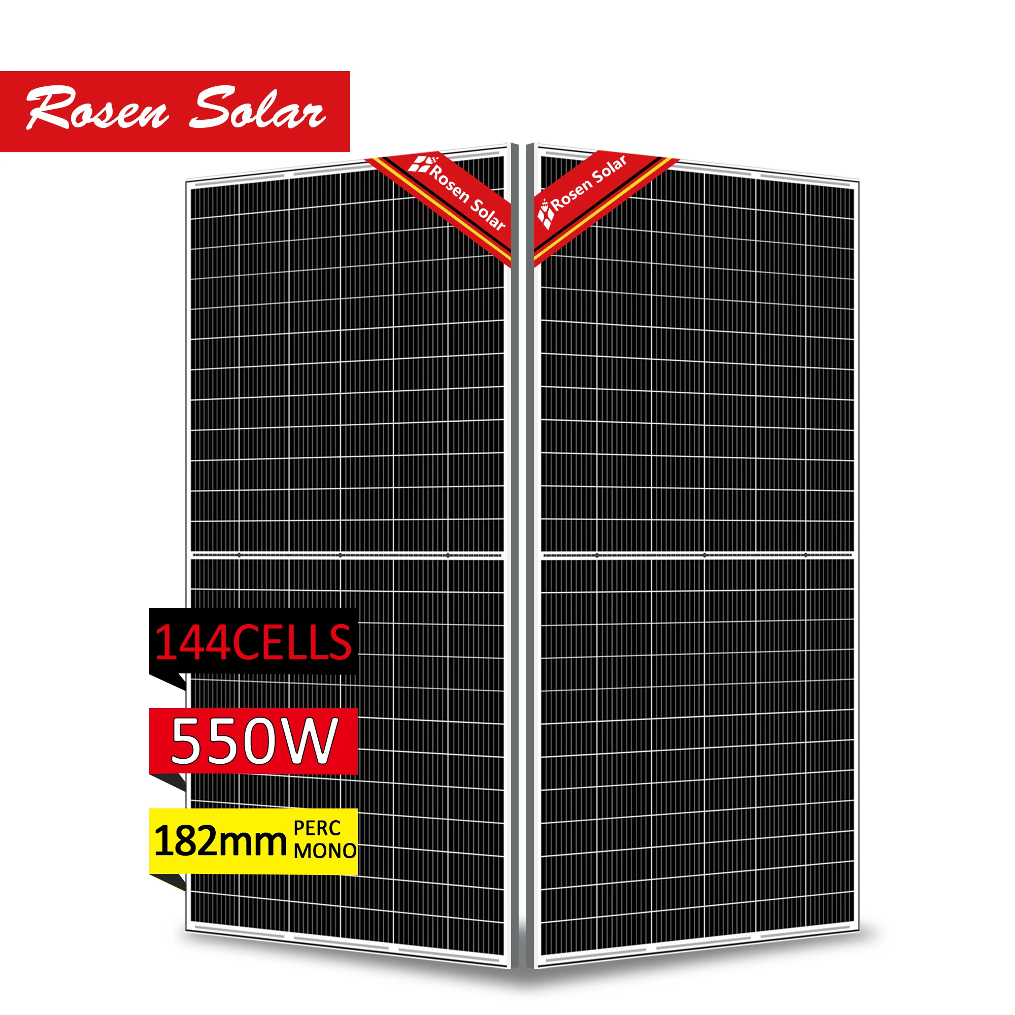 High Quality Efficiency 550w Solar Panels Monocrystalline Solar Panel with Good Price