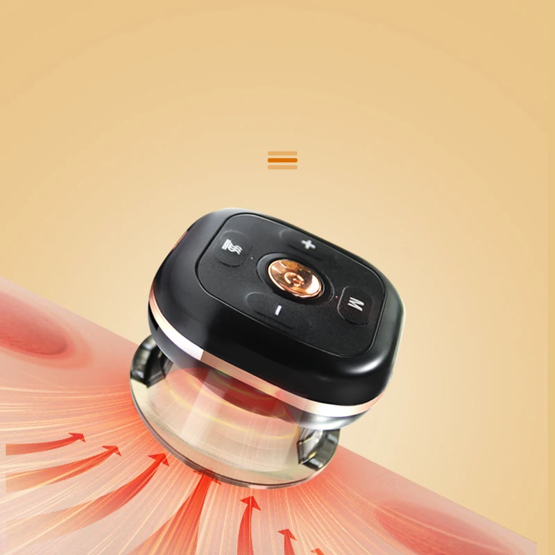 Manufacturer Smart Ems Electric Detoxification Relief Cupping With Heating Function