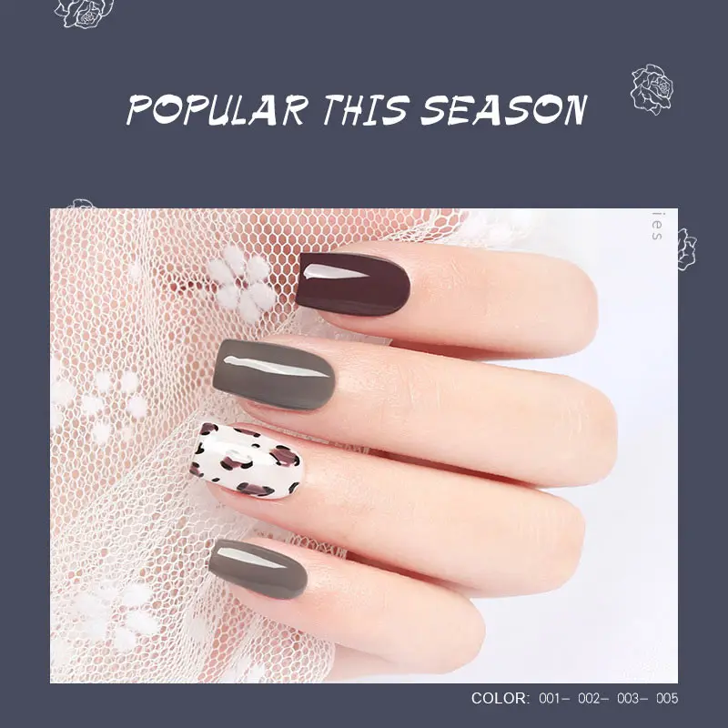 Fashion Color UV Nail Painting Gels Phototherapy Manufacturers Gel Polishes Set Dedicated Supply Nail Polish UV Gel