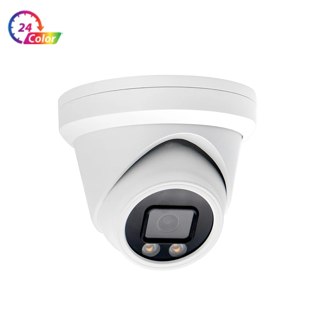 5MP TVI colorvu башни 4 в 1 камеры видеонаблюдения возможностью погружения на глубину до 30 м Warmlight диапазон 2 8 мм звёздные воспроизведения звука через коаксиальный HIK ТВТ DVR
