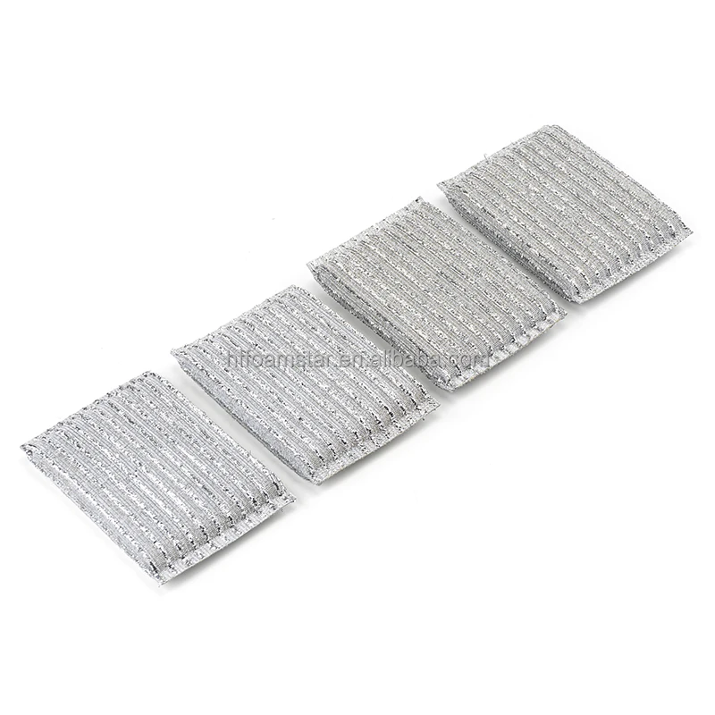 Foamstar Polyethylene terephthalate (PET) Fibres Sponge Scourer Customized Acceptable Household Cleaning Sponge