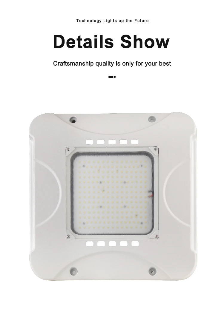 High Quality LED Gas Station Light 240W 300W led Canopy Light for Gas Station ETL DLC Listed