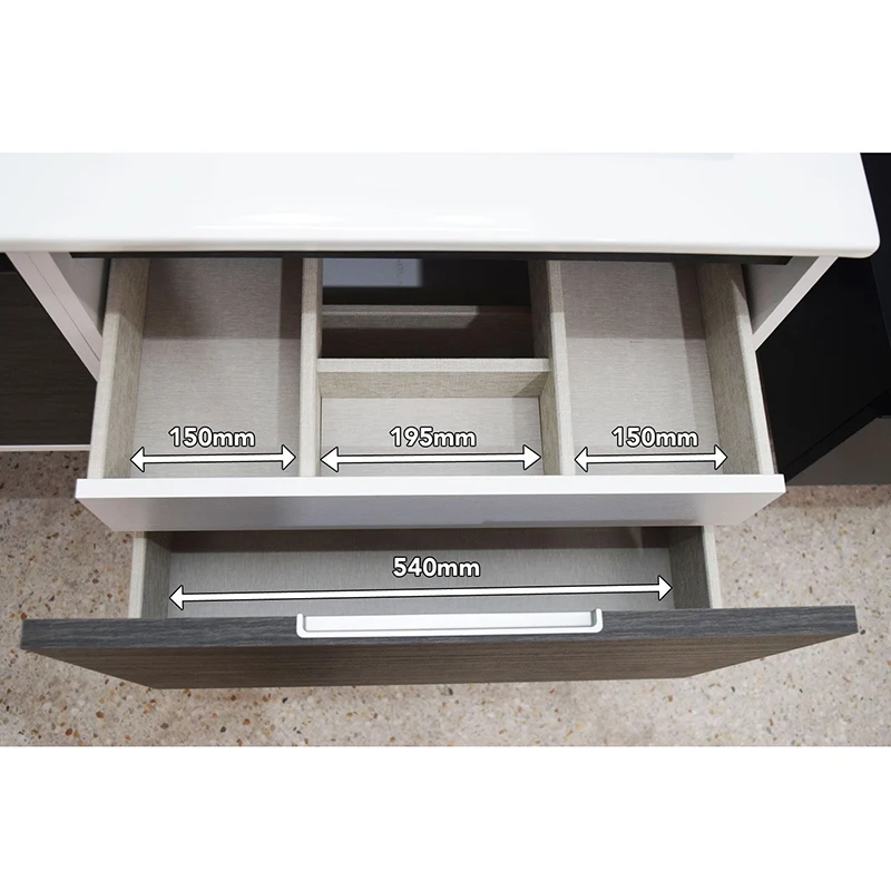 2023 new style 40 inch Floating wall 1 Sink hanging 2 Drawers bath furniture Bathroom Vanity Cabinet