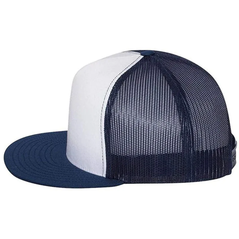 Multiple Colors Solid High Quality Custom Logo 5 Panel Mesh Sports Golf Snapback Caps for Men Fitted Richardson 112 Trucker Hat