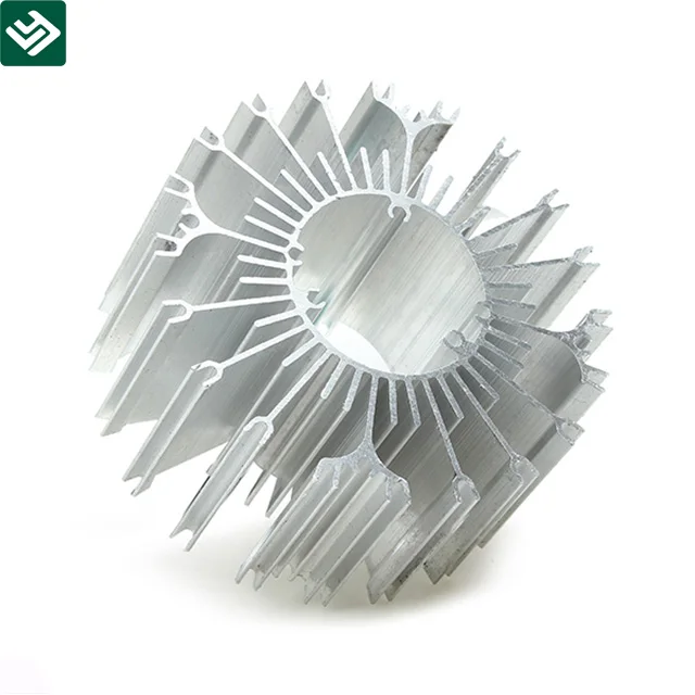 Aluminum Extrusion Profile Pin Fin Heatsink Enclosure Light Led Radiator Heat Sink Silver or Customized aluminum radiator