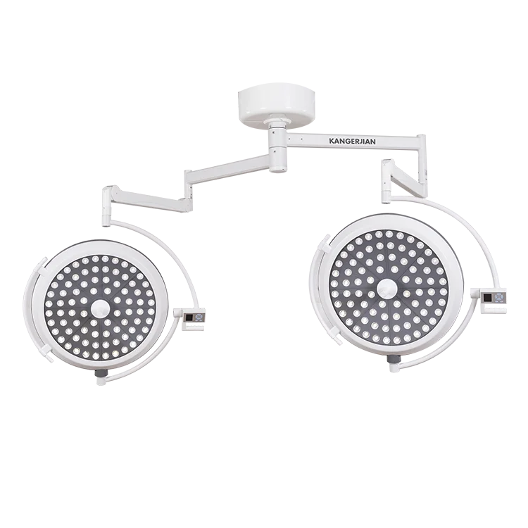 hospital ceiling-type double dome medical operation room surgical light LED operation lamp