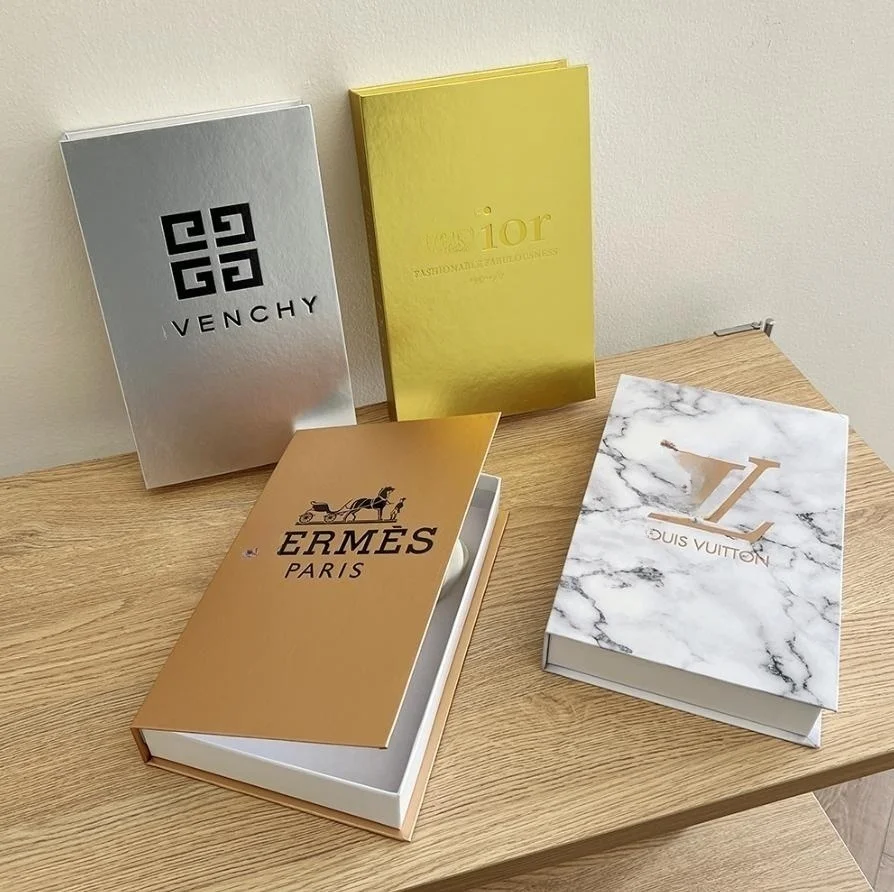 AHMH Wholesale Decoration Fake Books Modern Faux Books Bookshelf Display False Book Model