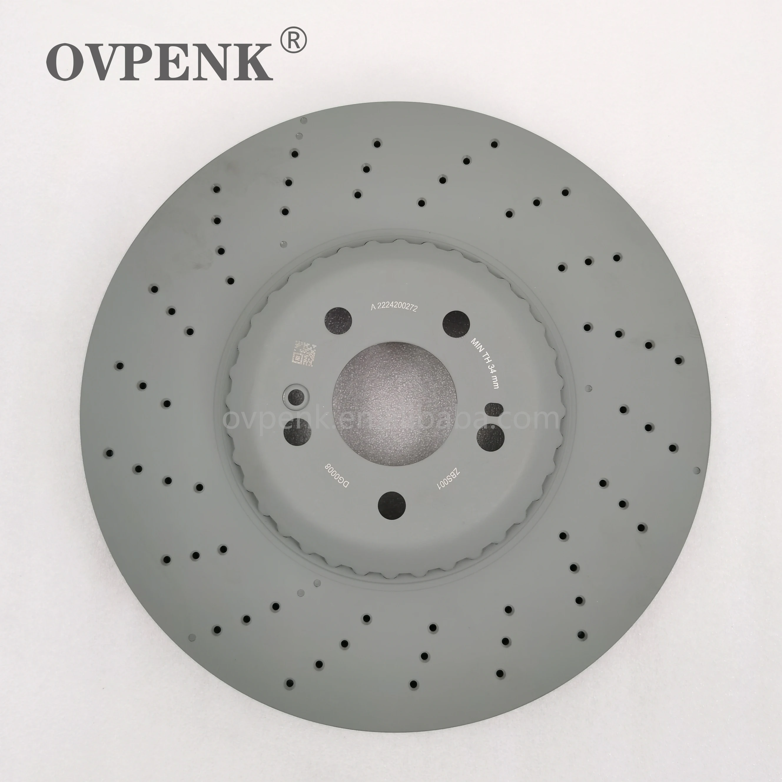 Front Brake Disc for MERCEDES BENZ S-CLASS W222 V222 X222  S350 S320 OEM 2224212312 2224200172 2224215000 DF39172 Auto Parts