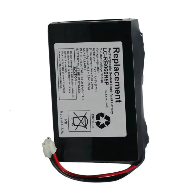 LK-For Welch Allyn Battery LC-RB066R5P ATLAS 622SO 622S0 622SP 622NO 622NP ATLAS 622SO Sealed Lead 6v 7000mAh for Defibrillator
