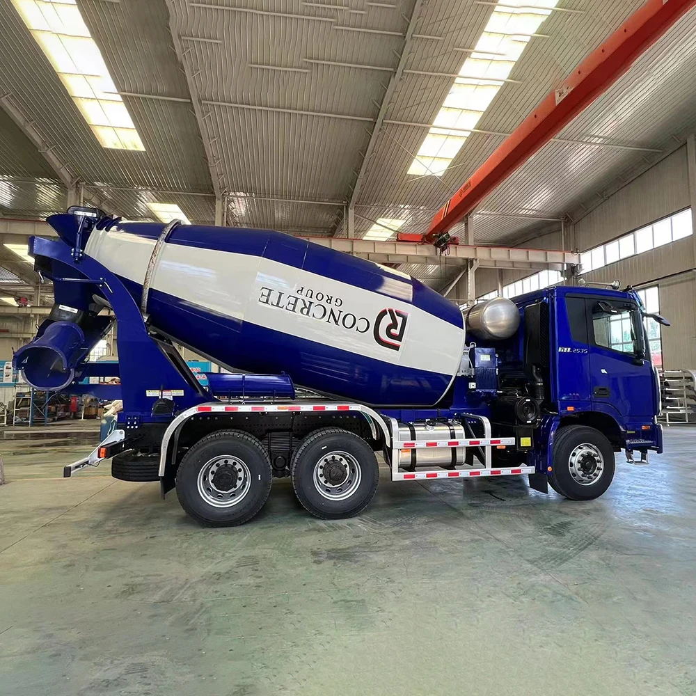 Cheap Foton Auman 6X4 Cement Mixing Truck Used Concrete Mixer Truck For Sale
