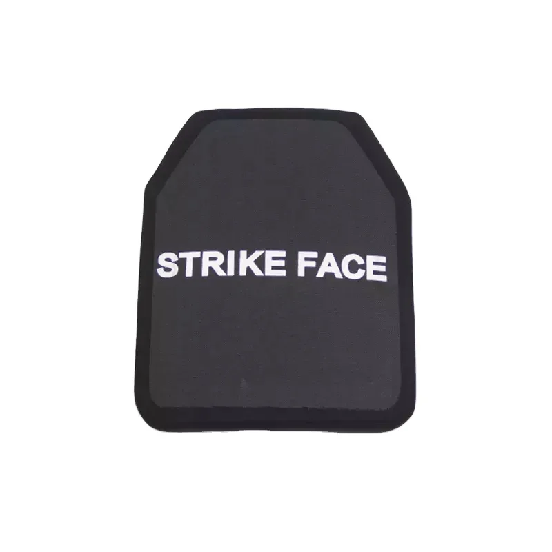 High Quality Ceramic Plate Tactical Plate IV Strike Face 10*12 Alumina+PE Silicone Carbide+PE  Stand Alone Plate