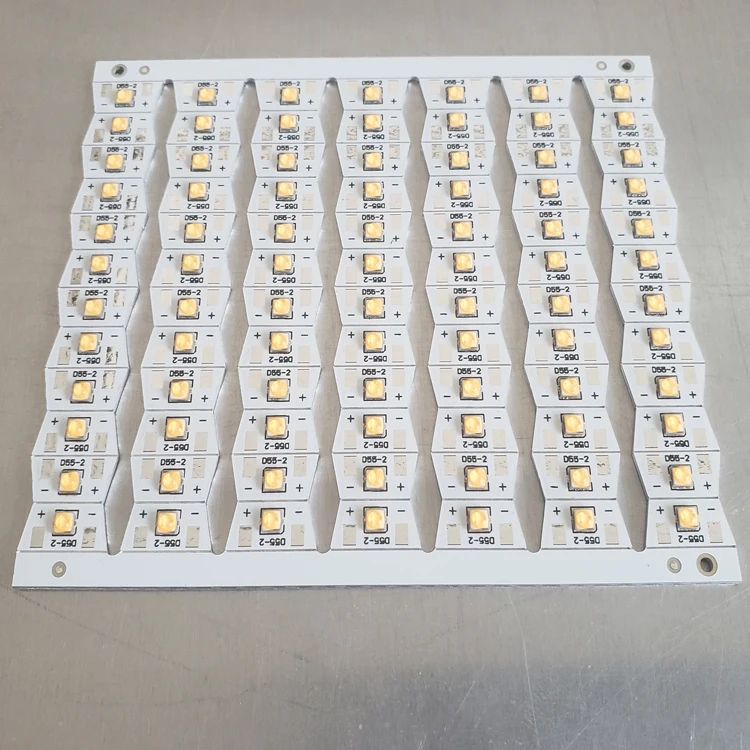 Special desgin OEM ODM manufacture AC85-265V PCB circuit board  aluminum PCB module assemble for LED module PCB with lens