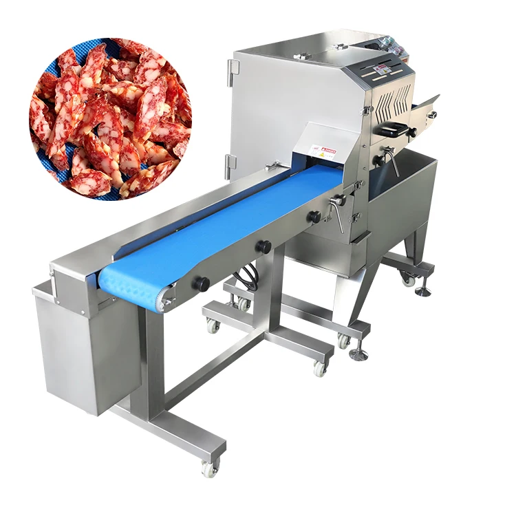 Industrial Ham Slicer Cooked Salmon Fish Slicing Meat Slicer Machine