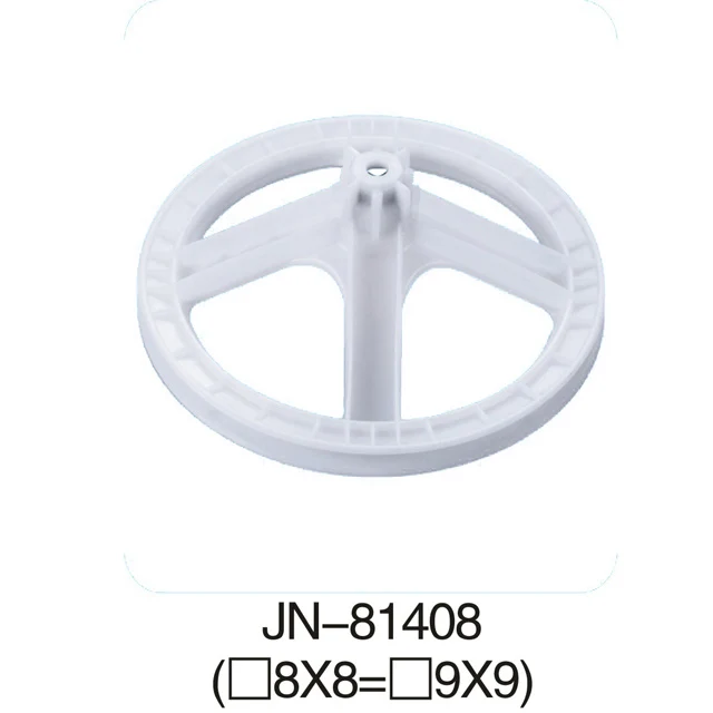 JN-81404-12  Customized High Quality Plastic Spare For Washing Machine Pulley Wheels Parts