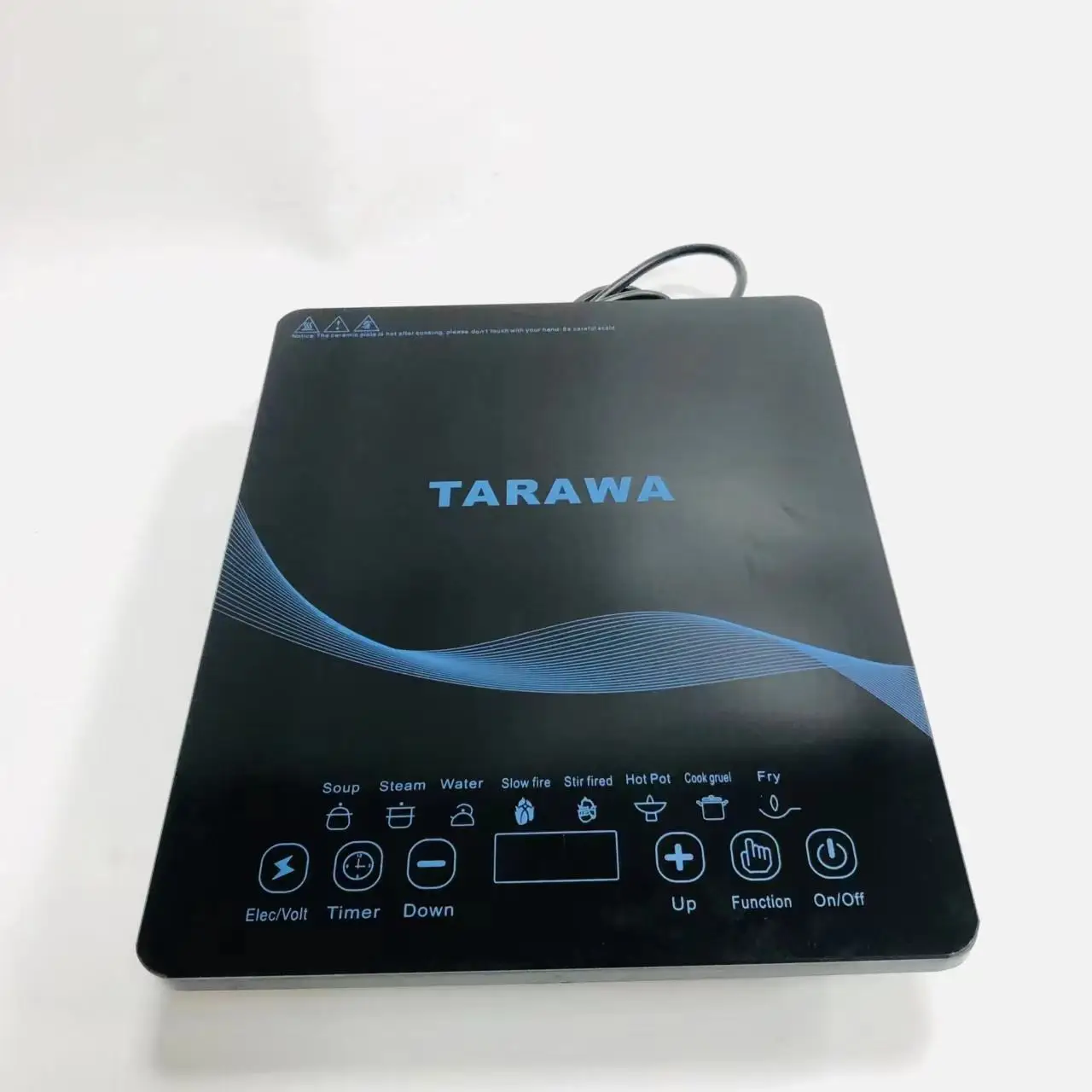 2200W TAWARA Best Quality And Low Price Durable Electric Cook Top Induction Heating Plate Induction Cooker