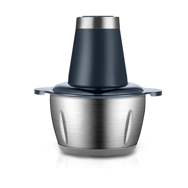 
Hot Selling 2 Stage Glass Magic Large Meat and Vegetable Slicer Chopper grater with 2 Blades Easy Wash Meat Grinder 