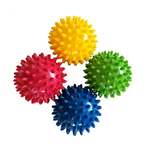 High Quality Hard PVC Fitness Training Fascia Yoga Ball for Body Relaxing