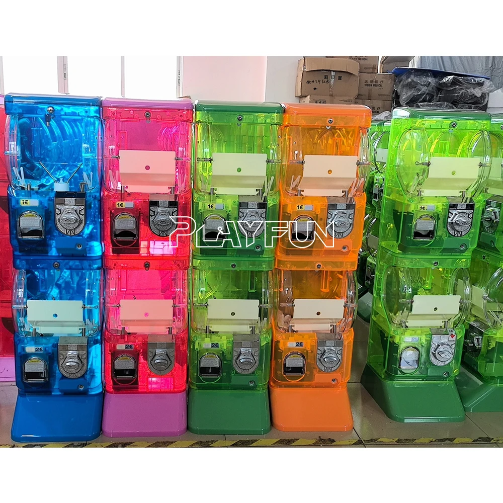PlayFun Popular Indoor Playground Equipment Shopping Mall Insert Coin Egg Twist Game Console Capsule Toy Gift Vending Machine