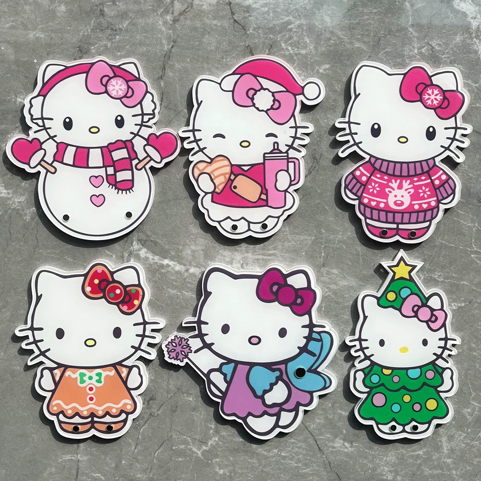 Christmas Theme Eyelash Holder Organizer For Eyelash Extension Custom Lash Tray Wholesale Lash Tile Acrylic Pallet