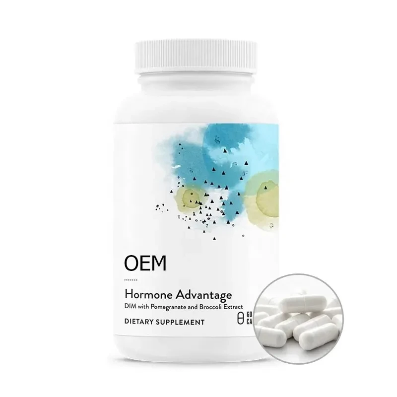 Factory OEM Hormone DIM Advantage Hormone Balance DIM and Pomegranate Extract Supplement 60 Vegan Capsules