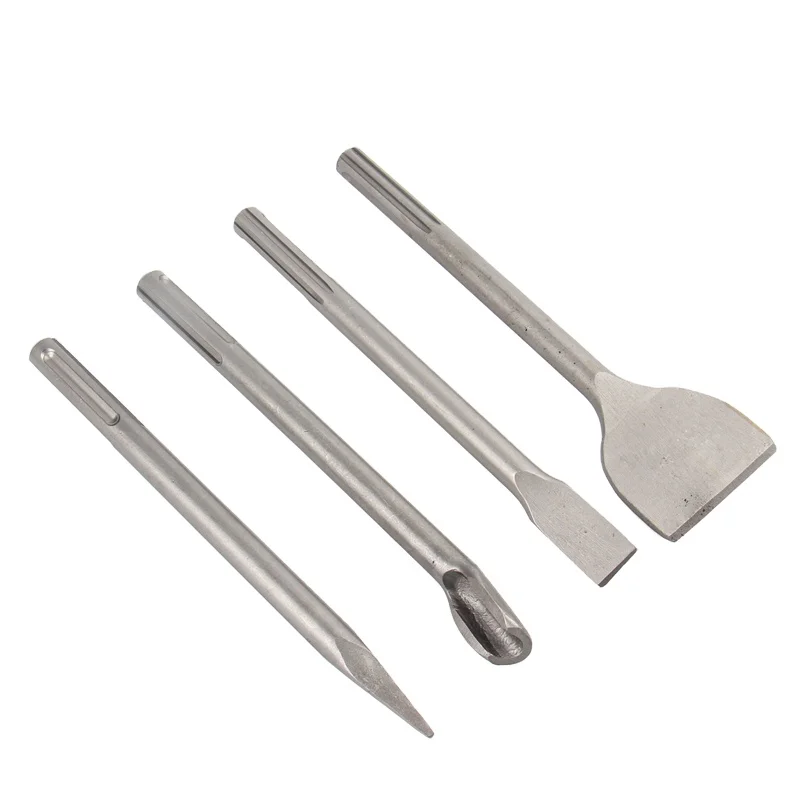 SDS MAX Chisel Set 1PC 280mm Hammer Drill Bit Point Groove Gouge Flat Chisel Break Concrete Brick Wall Drilling Masonry