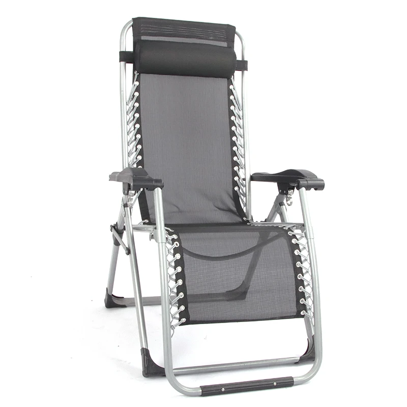 Zero Gravity Chair Reclining Lounge Chair with Removable Cushion&Tray for Indoor and Outdoor Ergonomic Recliner Folding Chair