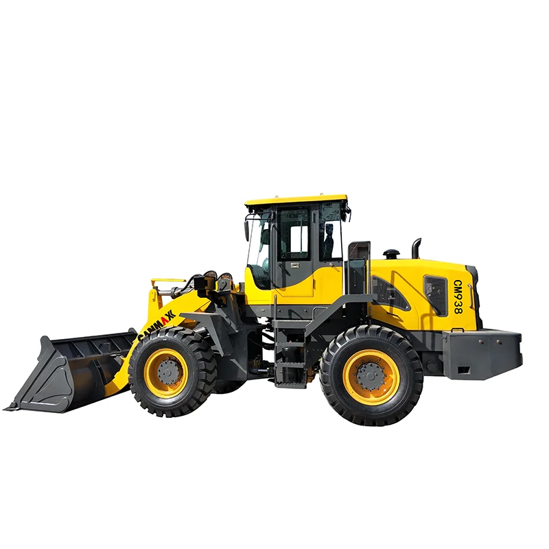Мини-колесный погрузчик CANMAX 908 тонны CM938 и фронтальный CAT926M одинаково оборудованы для
