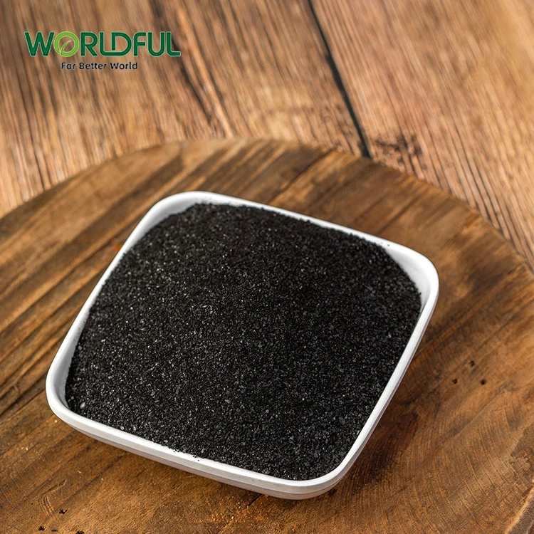 Natural Mineral Fertilizer, Organic Potassium Humate Super/ Shiny Powder, Agricultural Use