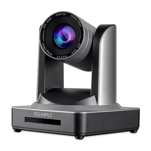 Камера FEELWORLD POE20X 20X Zoom POE SDI HDMI PTZ, Full HD 1080p, пульт дистанционного управления для видеоконференций, трансляций в прямом эфире