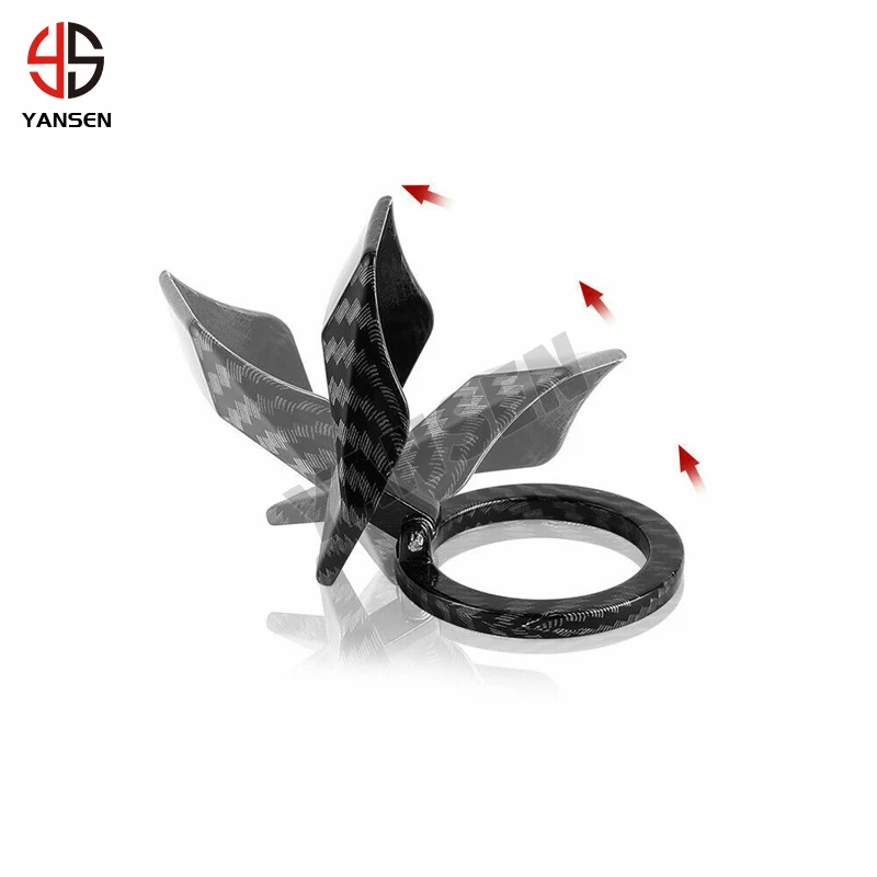 Carbon Fiber Engine Start Stop Push Button Ignition Decoration Trim Cover Zinc alloy