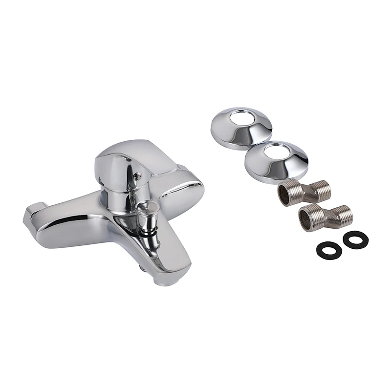 Bath Mixer Taps Bathroom Classic Wall Mounted Multifunction Zinc Faucet Bathtub