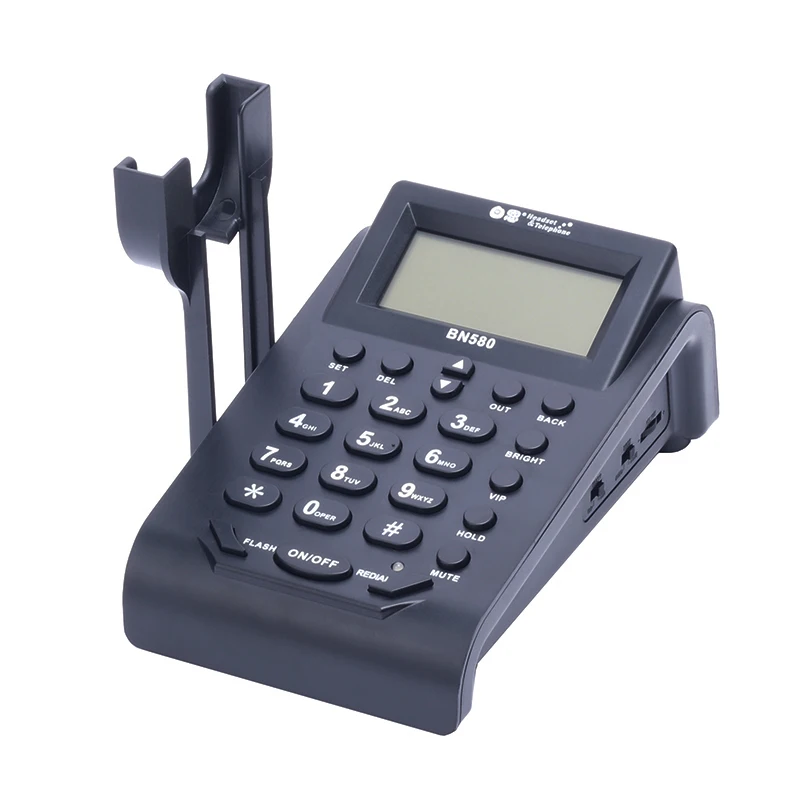 
Bn580 + dh800 noise reduction headset call center equipment headset phone for call center or telemarketing 