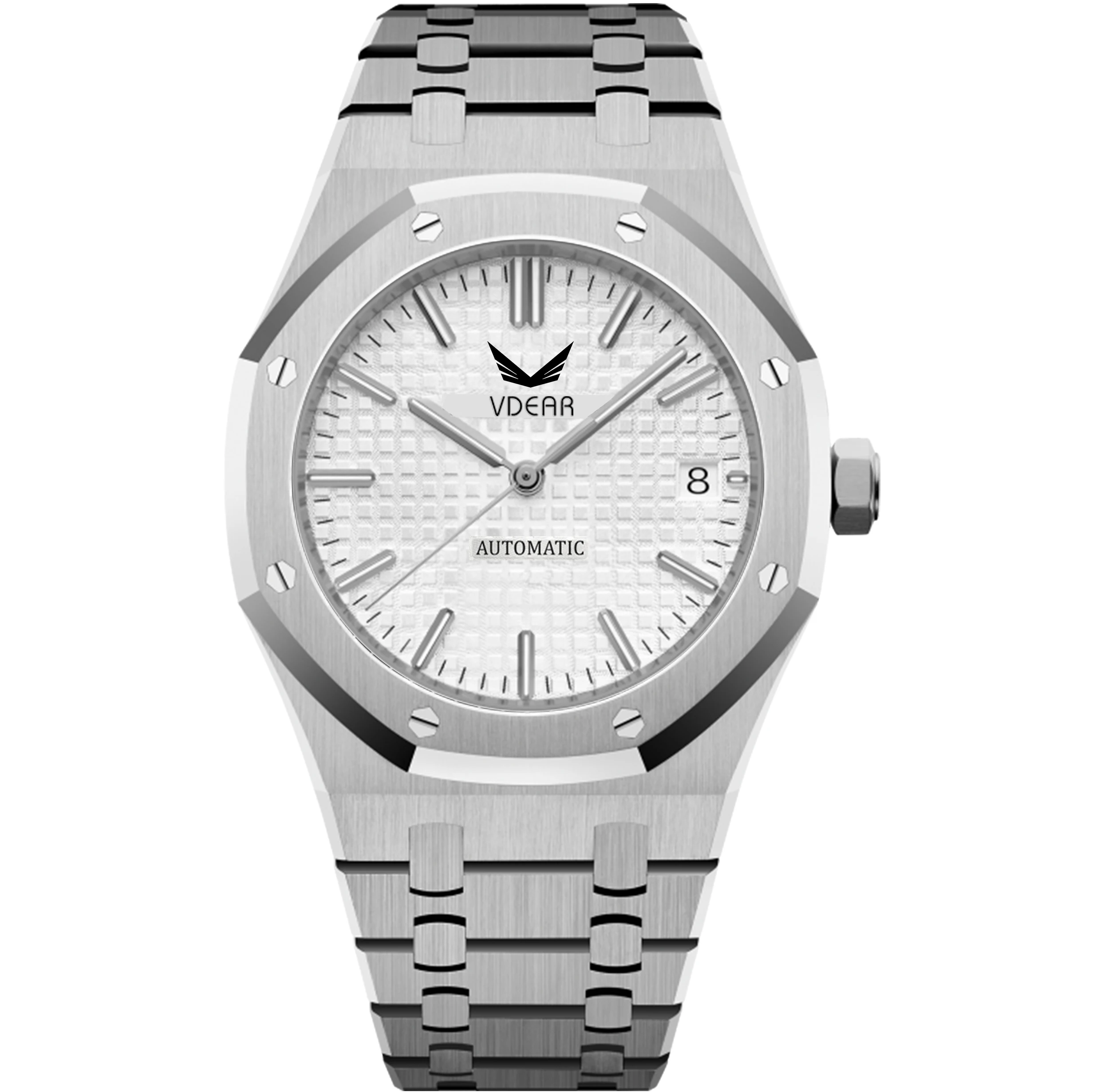 Branded Name Mens Watches Private Label Custom Logo Mechanical Watch Luxury OEM