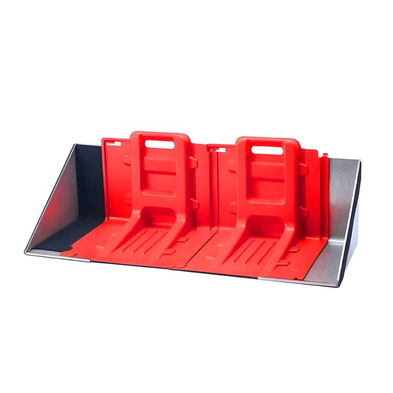 L Shaped Flood Barrier Panel 50cm Dam Easy Water Flood Control Barrier Plastic Anti Flood Barrier for Home Protection