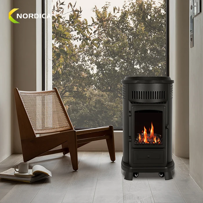 Fast Heating Portable Gas Heater Indoor Nature LPG Gas Heater 3.4Kw
