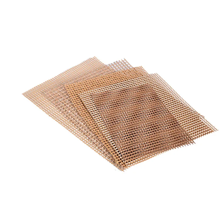 Plain Woven Ptfe Coated Fiberglass Mesh Conveyor Belt For Drying Ovens