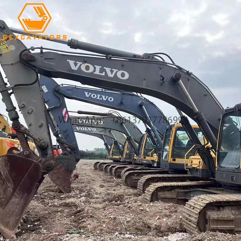 Экскаватор гидравлический гусеничный экскаватор Volvo 360 36 тонн Строительная техника EC360 продажа