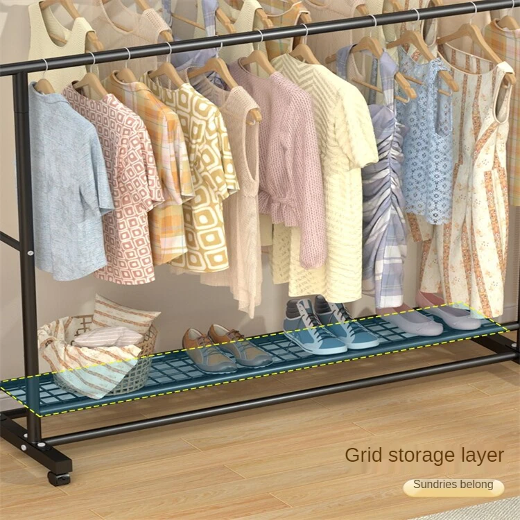 Indoor And Outdoor Drying Clothes Metal Racks Hanger With Pulley