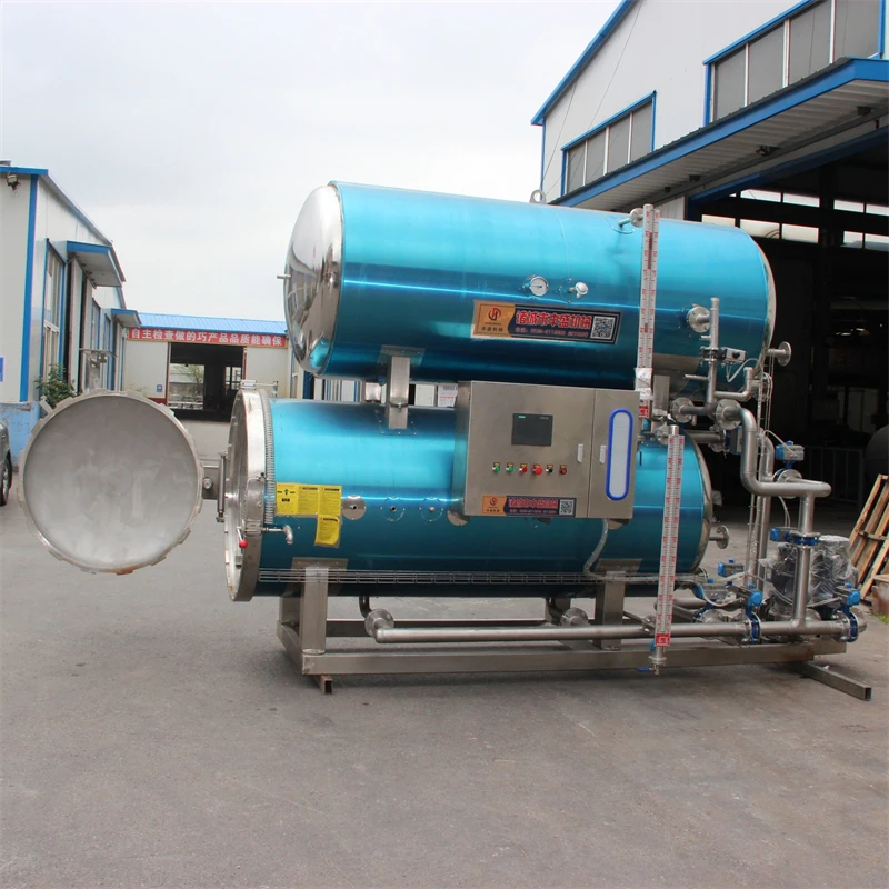 Industrial Steam Retort Sterilizer Water Autoclave for Canning for Farm Industries