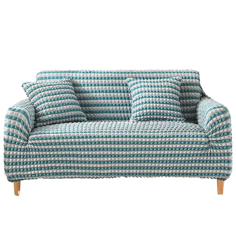 Hot Selling Fashion Design Polyester Fold Fabric Soft Steachable Sofa Covers