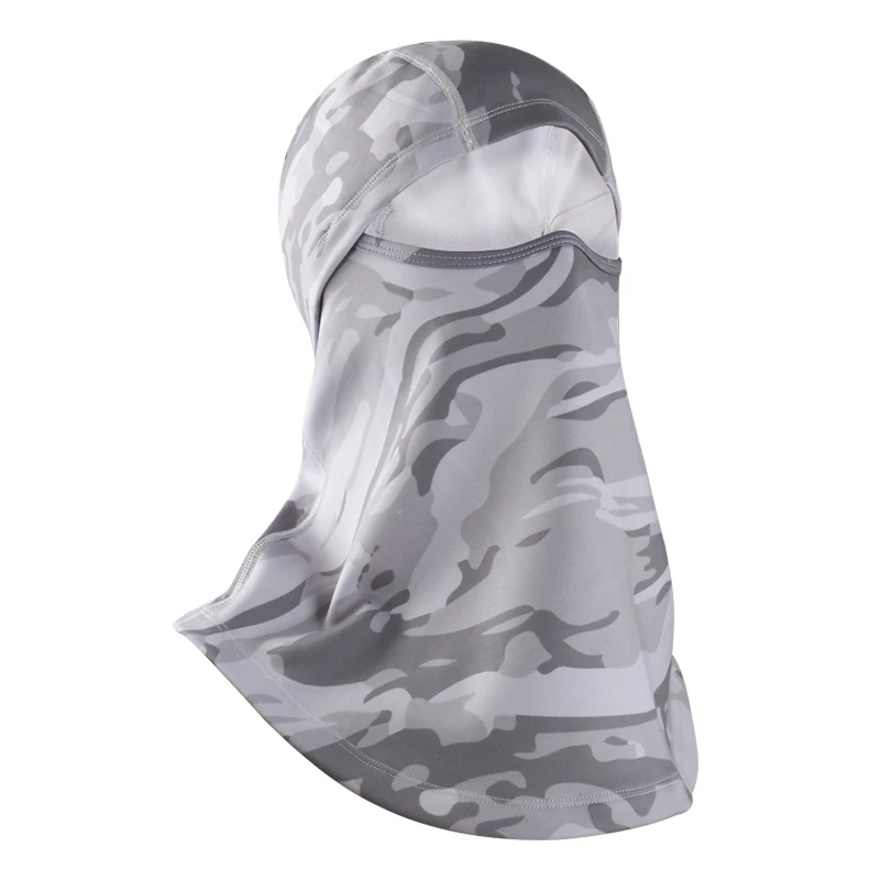 New Customized Grey Smoke Pattern Style Head Cover for Cycling Fishing Skiing Face Scarf UV Sun Protection  Face Bandanna Scarf
