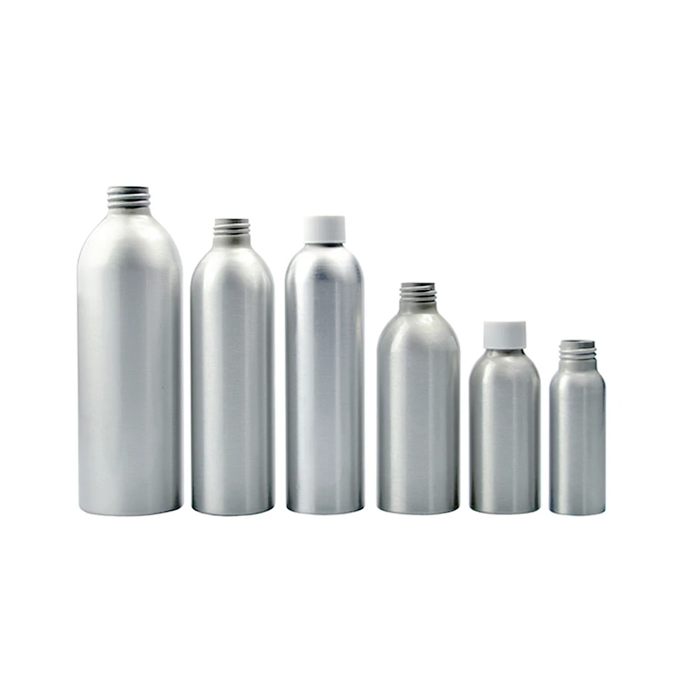15 30 50 ml 80 100 120 ml 150 250 metal aluminum bottle with metal lid for Cosmetic Oil