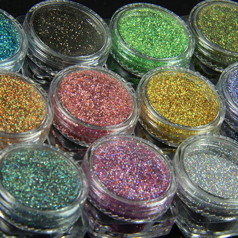 Shenzhen Solvent Resistant Glitter Metallic Color For Cosmetic Eyeshadow Nail Art Body Skin Decoration DIY