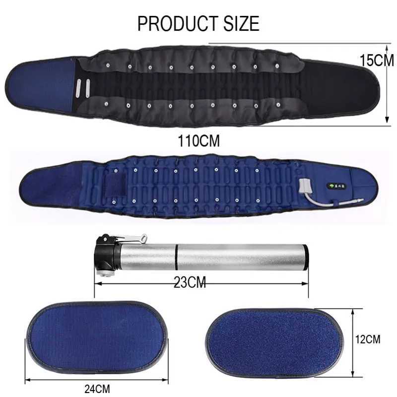 Lumbar Traction Belt Inflatable Air Traction Orthopedic Belt Adjustable Back Prevent Cure Waist Vertebra Disease